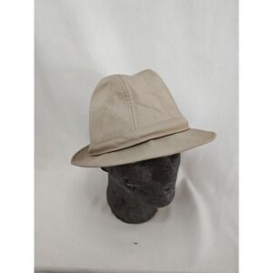 BEACON HILL Designer Award Cap Hat Fedora‎ Men's Size Large Made in Korea